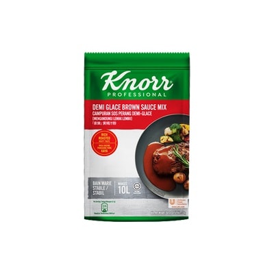 Knorr Demi Glace Brown Sauce Mix (6x1KG) - Knorr Demi Glace delivers same authentic taste within minutes
